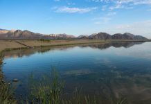 Groundwater recharge pond located in Coachella (DWR)