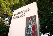 Bakersfield College monument sign