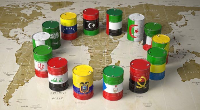 OPEC oil cans