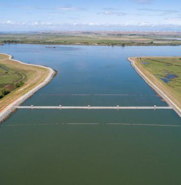 Emergency Drought Salinity Barrier on the West False River